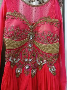 Net Gown Floor Length