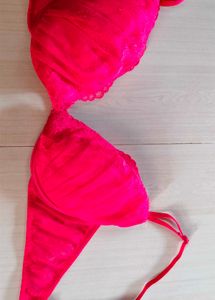 Hot Pink Bra
