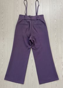 Purple Suspender Trousers