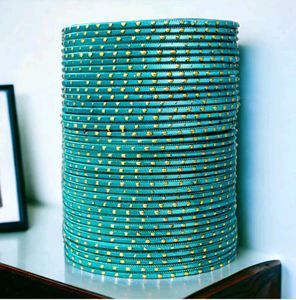 Turquoise Colour Bangle Set