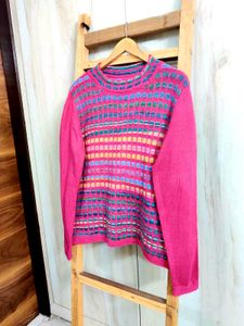 Rust Colour Pullover Size-40