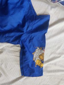 Blue Embroidered lehenga set