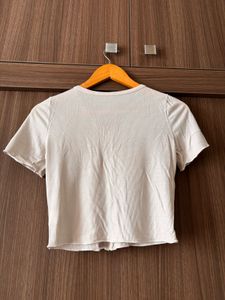 V Neck Chic Crop Top
