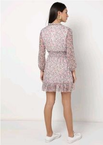 Floral Print Mini Dress