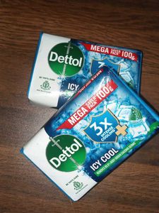 Dettol Icy Cool Soap (2-Pack)