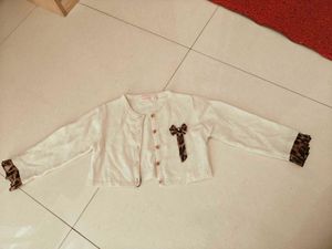 Wollen Shrug For Girl Baby