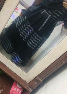 Black Abaya With Duppata