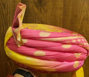 Dupatta &amp; turban/pagdi Set