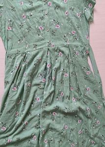 Sea Green Maternity Dress