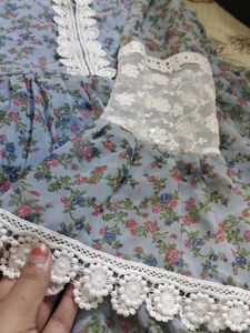 Floral & Lace Dress