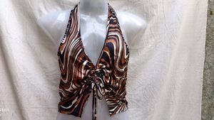 5255 SEXY HALTER NECK SHEIN TOP
