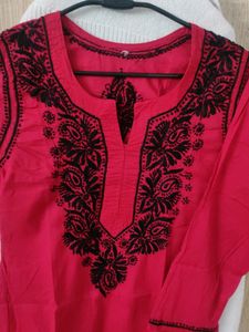 Cotton Chicken Kurti