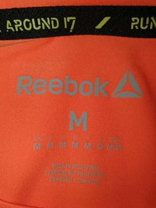Reebok  Unisex T-shirt| Active Wear | Orange |