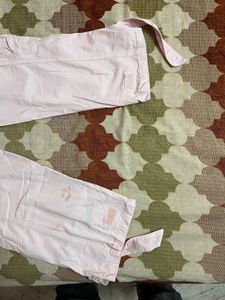 Trendy Beige Cargo Pants - Size 28, Length 39” -