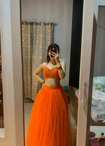 Pretty Chikankari Backless Lehanga🎀🦋💝