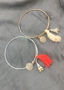Pair Of 2 Effiel Tower Bracelet