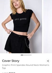 cover girl fitted tee,great for size xs,s a