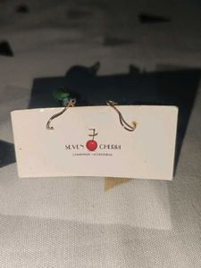 Seven Cherry Handmade Earring