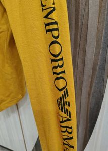 Yellow Armani Long Sleeve Shirt