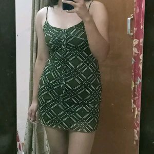 Plaid Mini Dress