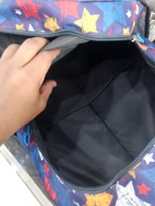 Multicolor Start Design Parachute Bag