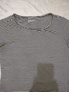 Striped Round Neck Top