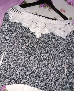 FLORAL PRINT CROP TOP