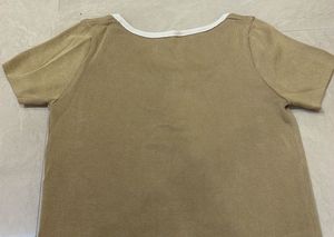Tan Short Sleeve Top