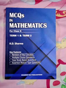 Rd Sharma Mcq Book For Class 10th