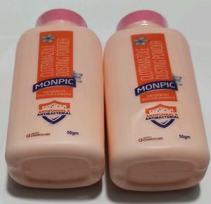 Monpic Absorbent Dusting Powder 2 Pc