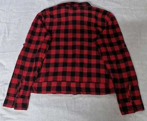 Red And Black Check Shirt