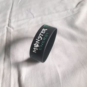 Monster Energy Party Wristband Men Bracelet Black