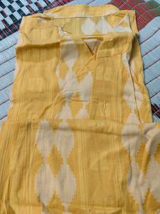Ethnic Yellow Kurta