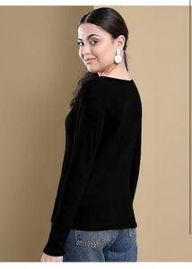 Black Long Sleeve Top