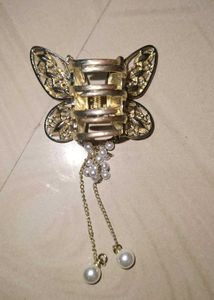 Sparkly Bow Hair Clip