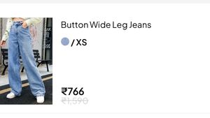 Light Wash Wide Leg Jeans