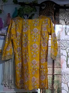 Floral Print Kurta