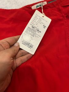 Red Wrap Skort - New with Tags!