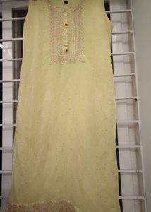 A Festive Yellow Kurthi