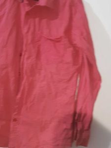 Revoke Red Casual Shirt