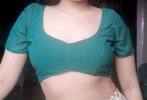 Free Delivery Georgette Knotted Blouse