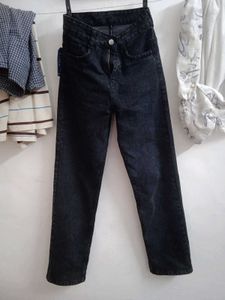 Dark Wash Straight Leg Jeans