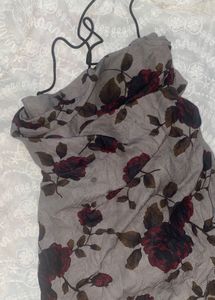 Floral Print Maxi Dress