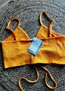 Beautiful Cutout Crop Top (New With Tag)