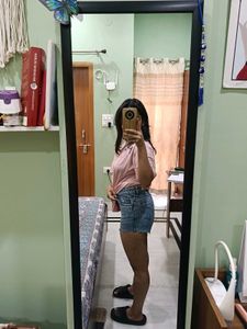 Stylish Ripped Denim Shorts.