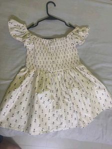White Dress Type Top