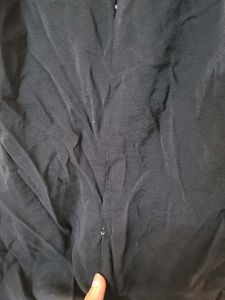 Elegant Black Laced Shirt