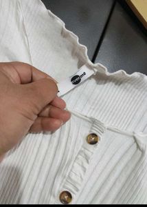 White Top For Girl Or Woman 34 Bust