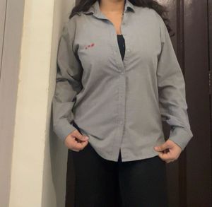Grey Long Sleeve Shirt