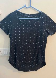 Marks &amp; Spencers Polka Dot Tee